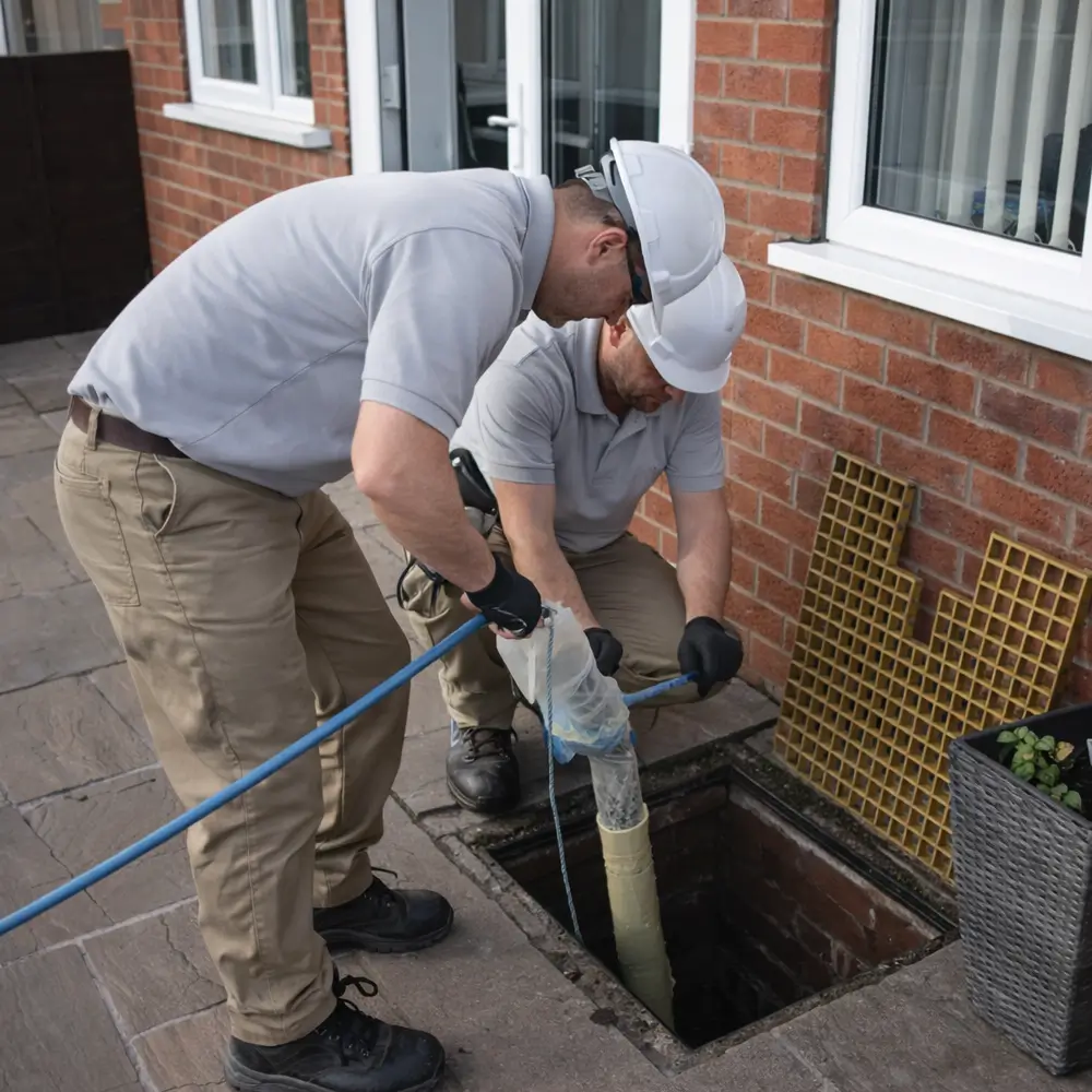 Blocked drain repair service in Tenterden